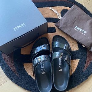 Rick Owens x Birkenstock Arizona Sandals (43 / US 10) Like New